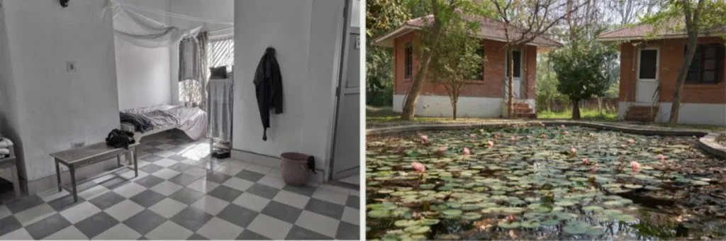 The room I stayed in