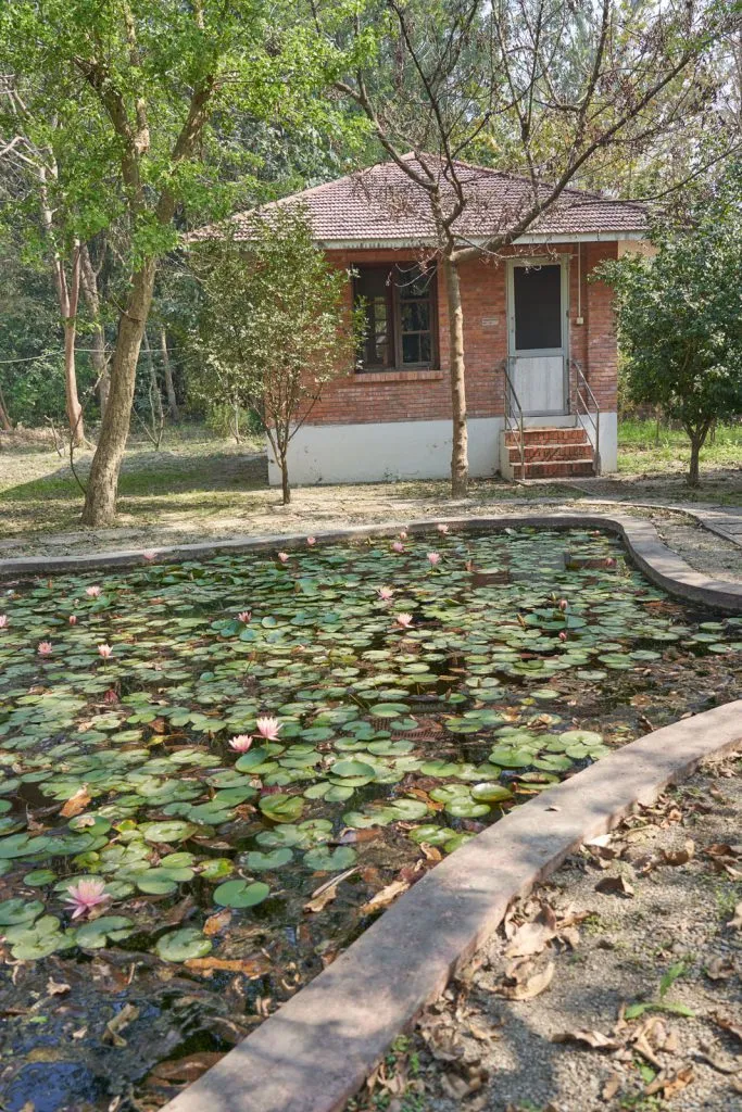 The Kuti (cabin) I stayed in